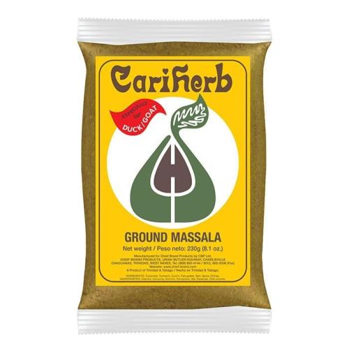 Cariherb Ground Massala Duck and Goat - 230g pkt x 5 x 10