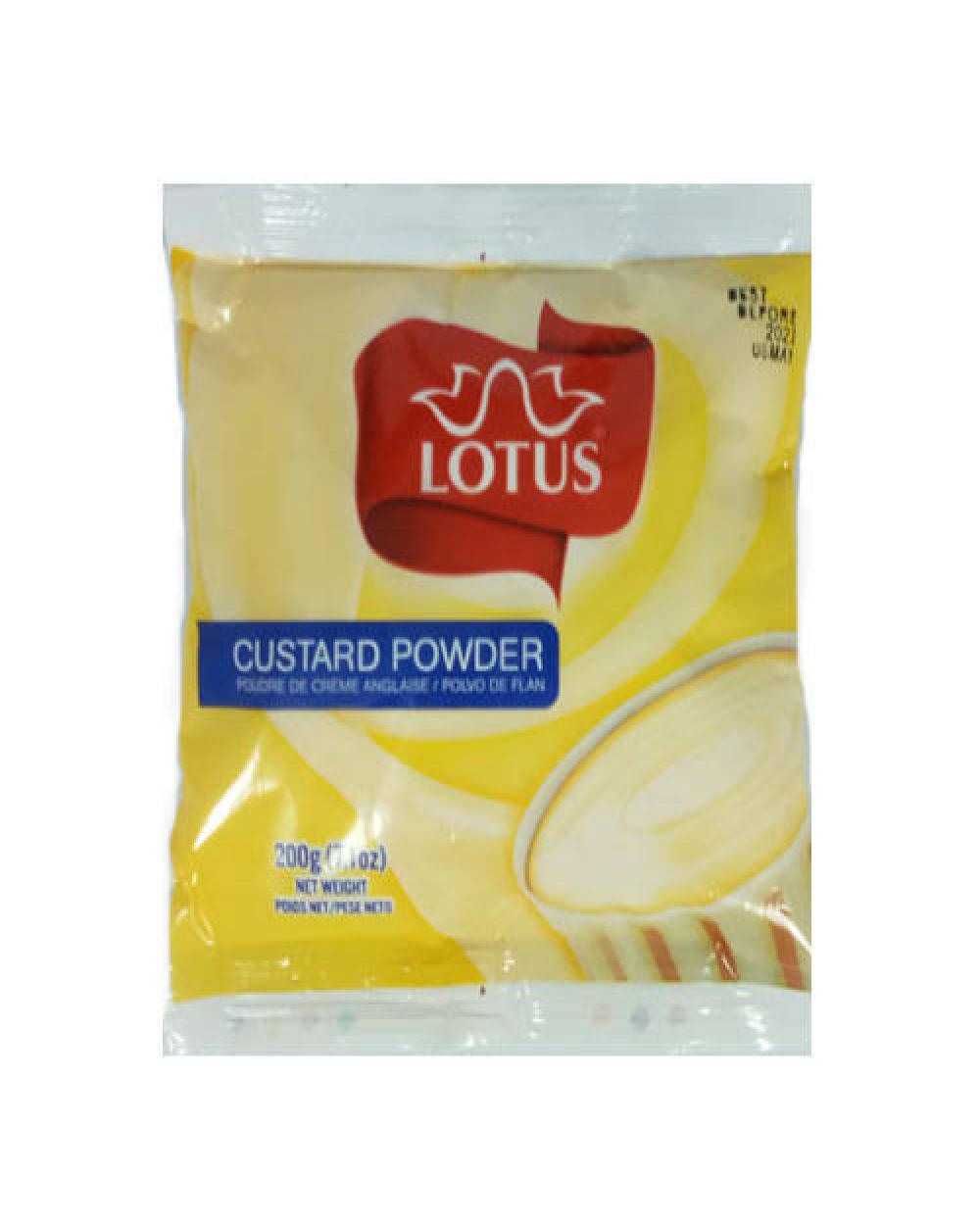 Lotus Custard Pouch - 36 X 200g